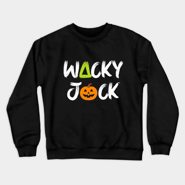 Wacky Jack Halloween Pumpkin Crewneck Sweatshirt by koolteas